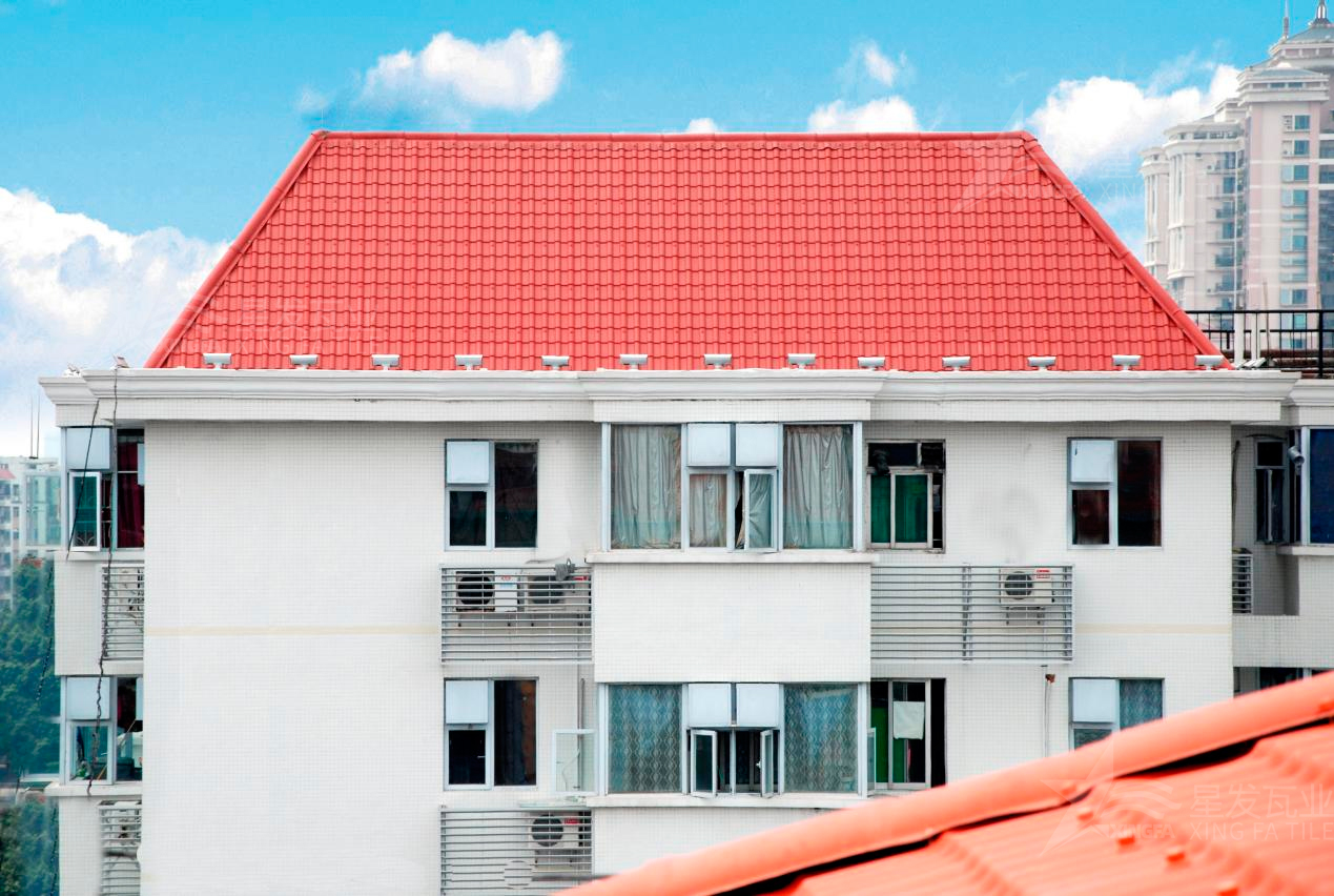 江门自建房120平方的房子屋顶用合成树脂瓦大概多少钱？