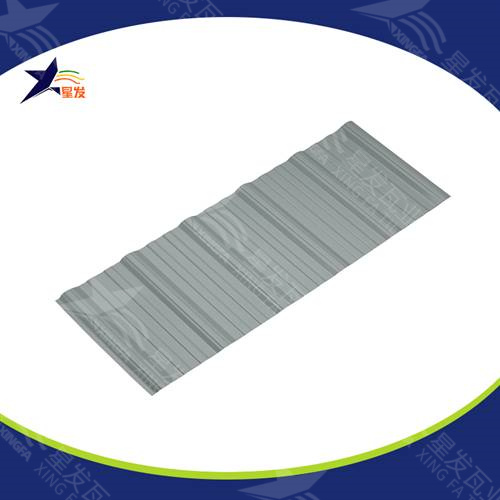 防腐apvc塑料瓦 工程钢结构厂房建材复合梯形瓦 江门PVC瓦厂家生产销售